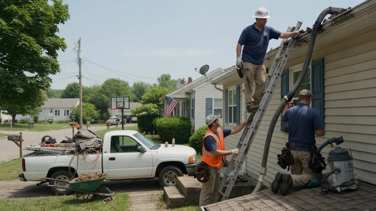 Gutter Installation in Shade, OH near me